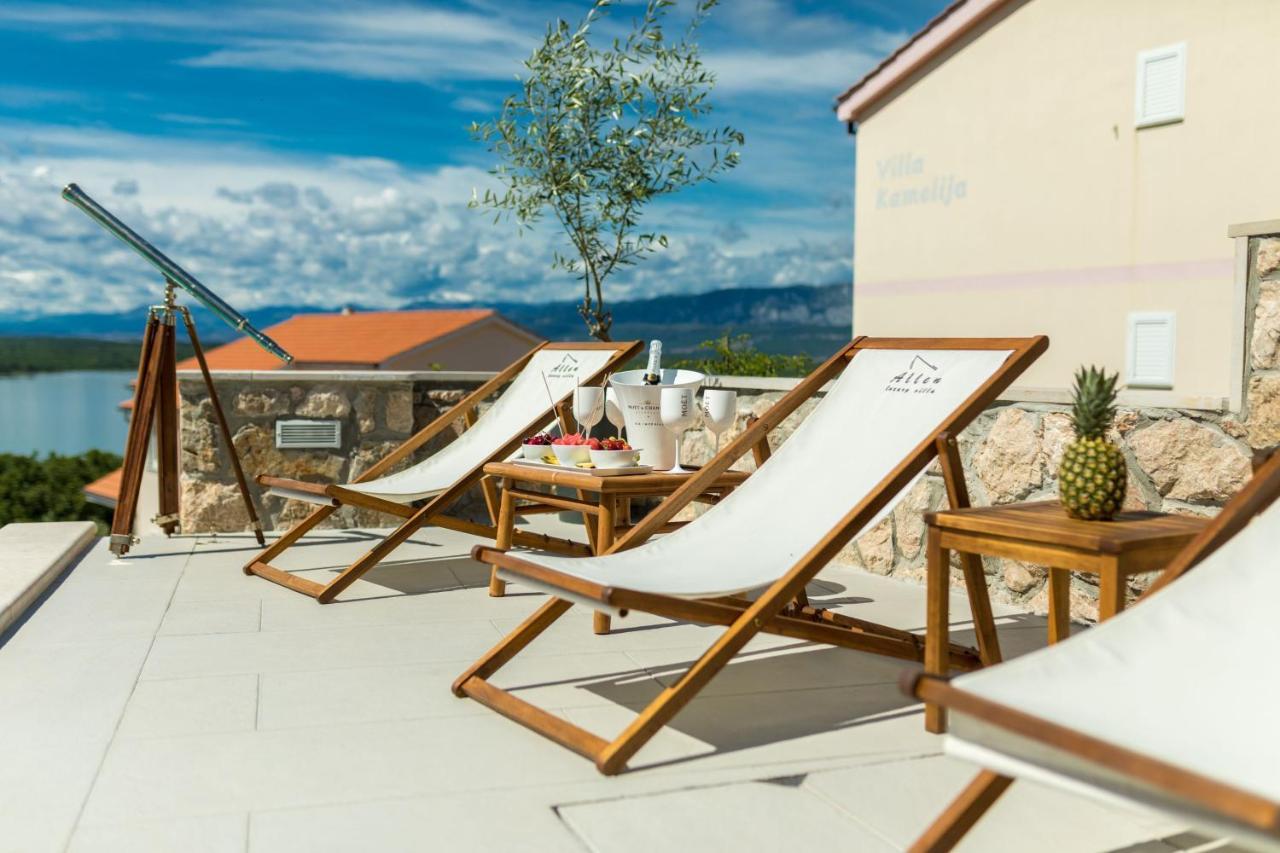 Luxury Villa Allen With Pool Klimno Exteriér fotografie
