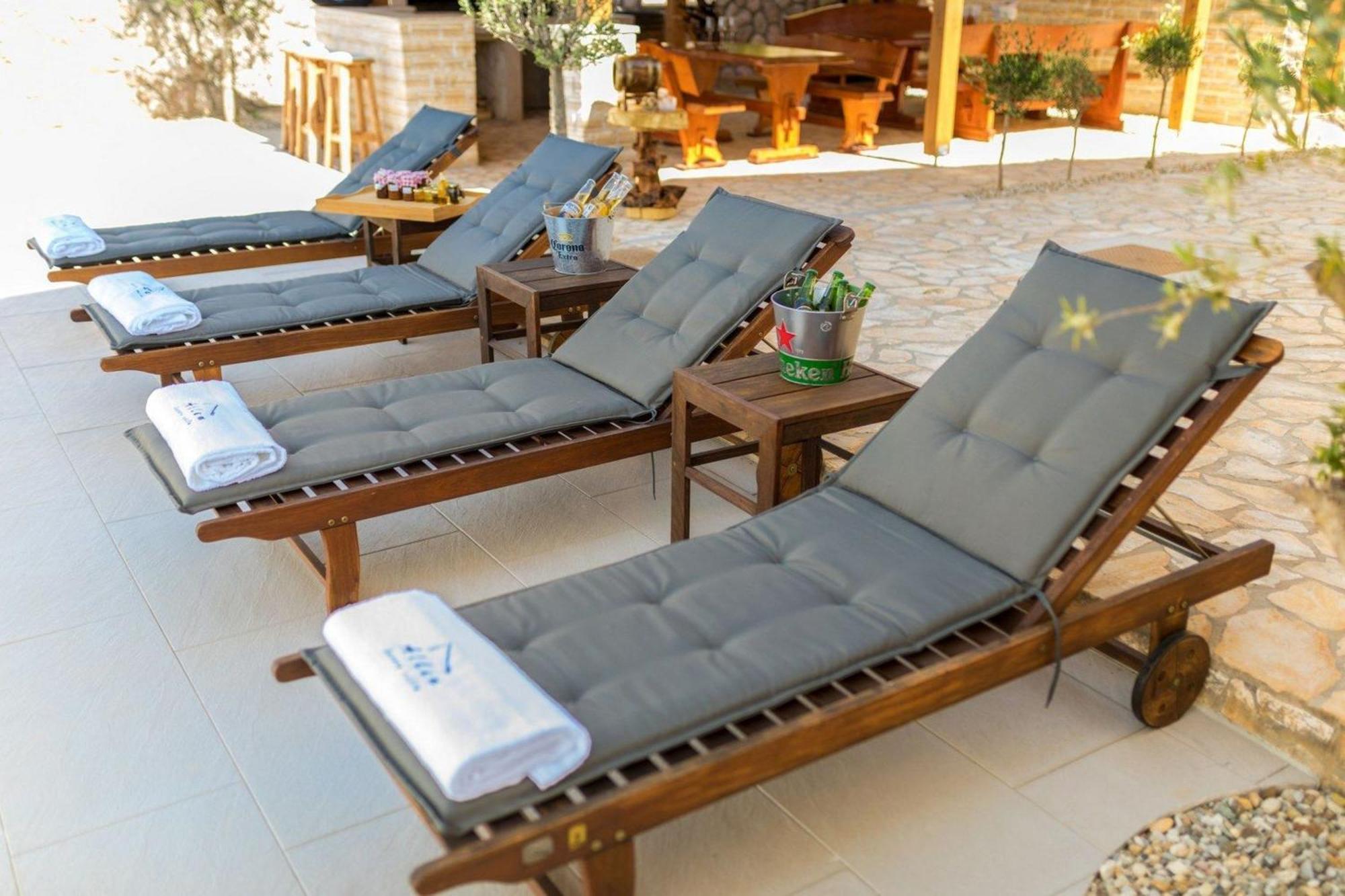 Luxury Villa Allen With Pool Klimno Pokoj fotografie